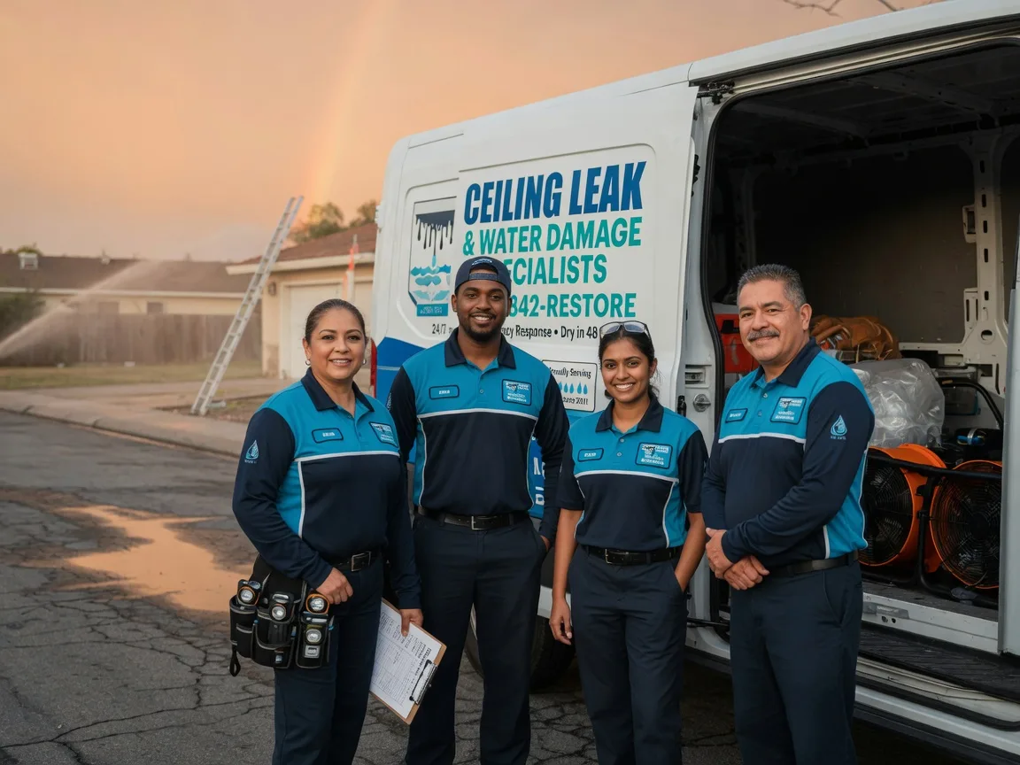 Ceiling Leak Cleanup company in Ringle, WI